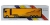 Радиоуправляемый грузовик с прицепом Mercedes-Benz Actros 1:32 yellow