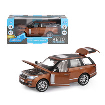 Модель машины "Автопанорама" 1:26 Range Rover, оранжевый (свет, звук)