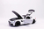 Металлическая машинка. Модель машины Mercedes-Benz AMG GT R, масштаб 1:24, цвет - белый, свет, звук, открывается капот, двери, багажник