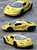 Металлическая машинка. Модель машины Lamborghini Centenario LP 770, масштаб 1:24, цвет -желтый, свет, звук, открывается капот, двери, багажник