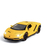 Металлическая машинка. Модель машины Lamborghini Centenario LP 770, масштаб 1:24, цвет -желтый, свет, звук, открывается капот, двери, багажник