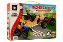 Магнитный конструктор MAGNETIC BLOCKS 3D 20 деталей