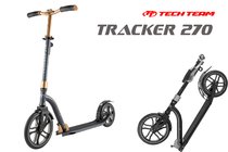 Двухколёсный самокат Tech Team Tracker 270 мм 2020 Сине-золотой