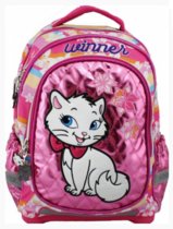 Школьный рюкзак для девочки с ортопедической спинкой Winner Kitty